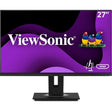 ViewSonic VG2748A 27 Inch IPS 1080p Ergonomic Monitor with Ultra-Thin Bezels, HDMI, DisplayPort, USB, VGA, and 40 Degree Tilt for Home and Office — VG2748A