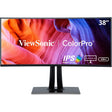 ViewSonic VP3881A 38-Inch IPS WQHD+ Curved 21:9 Monitor with 100% sRGB Rec 709, Eye Care, HDR10 Support, 90W USB C, HDMI, USB, DisplayPort for Professional Home and Office — VP3881A