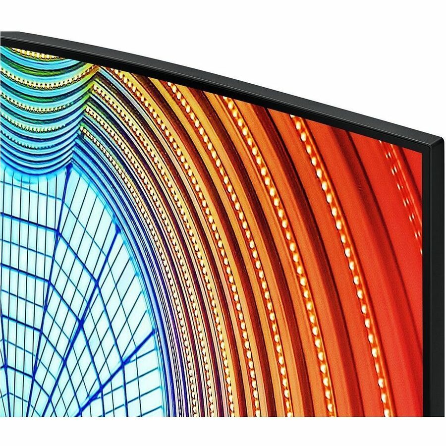 Samsung ViewFinity S34A654UBN 34" Class UW-QHD Curved Screen LCD Monitor - 21:9 - Black — S34A654UBN