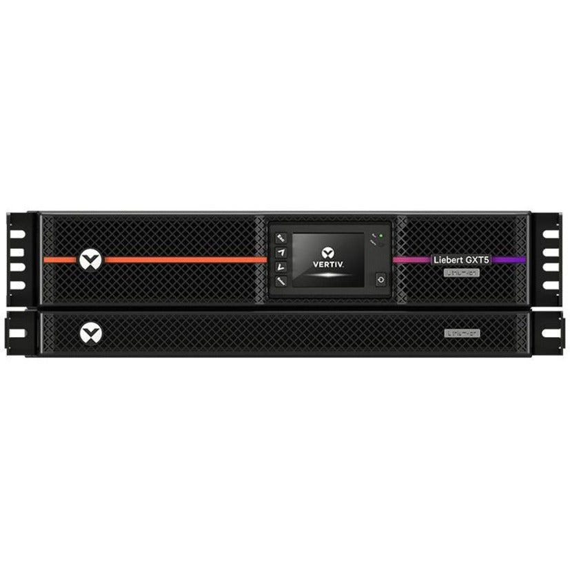 Vertiv Liebert GXT5 Lithium-Ion Online UPS 5000VA/5000W 120V/208V Rack/Tower UPS — GXT5LI-5000MVRT3UXLN