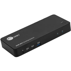 SIIG Dual Host USB-C KVM MST Docking Station — CE-DK0111-S1