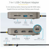 StarTech.com USB C Docking Station, Dual 4K 60Hz HDMI, compatible with MacBook Pro (M1/M2/M3/M4) and Windows, 10Gbps USB Hub, GbE, 100W PD — 102B-USBC-MULTIPORT