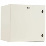 Eaton Tripp Lite Series SmartRack Industrial Enclosure with Lock - NEMA 4, Wall Mount, Metal Construction, 23 in. Depth, 12U, Gray — SRN4G12U