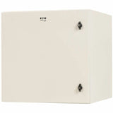 Eaton Tripp Lite Series SmartRack Industrial Enclosure with Lock - NEMA 4, Wall Mount, Metal Construction, 23 in. Depth, 12U, Gray — SRN4G12U