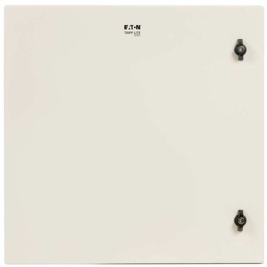 Eaton Tripp Lite Series SmartRack Industrial Enclosure with Lock - NEMA 4, Wall Mount, Metal Construction, 23 in. Depth, 12U, Gray — SRN4G12U