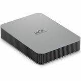 LaCie STLP2000400 2 TB Portable Hard Drive - External - Moon Silver — STLP2000400