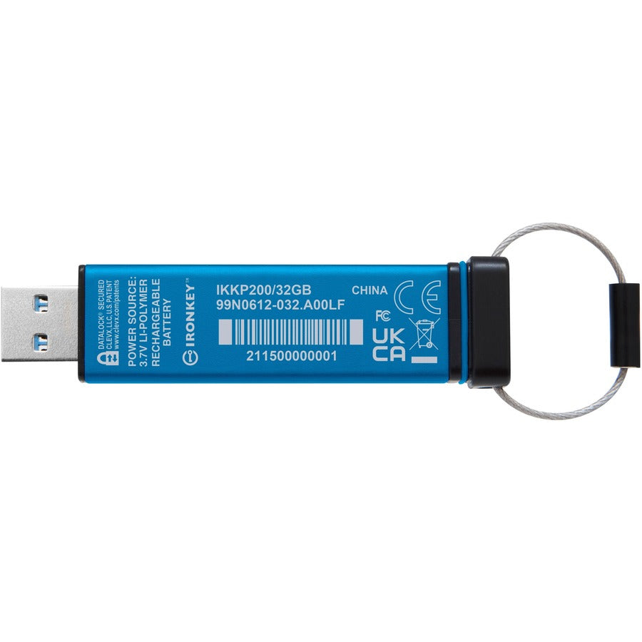 Kingston Keypad 200 32GB USB 3.2 (Gen 1) Type A Flash Drive — IKKP200/32GB