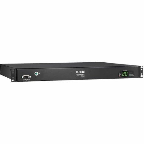 Eaton Tripp Lite Series 3.8kW 200-240V Single-Phase ATS/Local Metered PDU - 8 C13 and 2 C19 Outlets, Dual C20 Inlets, 12 ft. Cords, 1U, TAA — PDUMH20HVATS