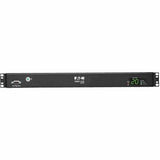 Eaton Tripp Lite Series 3.8kW 200-240V Single-Phase ATS/Local Metered PDU - 8 C13 and 2 C19 Outlets, Dual C20 Inlets, 12 ft. Cords, 1U, TAA — PDUMH20HVATS