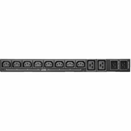 Eaton Tripp Lite Series 3.8kW 200-240V Single-Phase ATS/Local Metered PDU - 8 C13 and 2 C19 Outlets, Dual C20 Inlets, 12 ft. Cords, 1U, TAA — PDUMH20HVATS