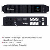 CyberPower CP1500PFCRM2U PFC Sinewave UPS Systems — CP1500PFCRM2U