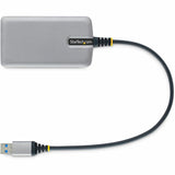 StarTech.com 3-Port USB Hub with Ethernet, USB-A Ports, Gigabit Ethernet/GbE, 5Gbps, Bus-Powered, 1ft/30cm Cable, Portable Laptop USB Hub — 5G3AGBB-USB-A-HUB