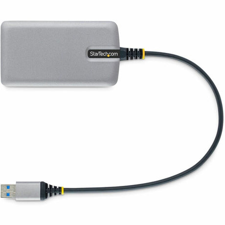 StarTech.com 3-Port USB Hub with Ethernet, USB-A Ports, Gigabit Ethernet/GbE, 5Gbps, Bus-Powered, 1ft/30cm Cable, Portable Laptop USB Hub — 5G3AGBB-USB-A-HUB