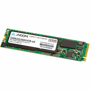 Axiom C7000n 4 TB Solid State Drive - M.2 2280 Internal - PCI Express NVMe (PCI Express NVMe 4.0 x4) — SSDM2IG36NV4TB-AX