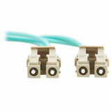 Eaton Tripp Lite Series 10Gb Duplex Multimode 50/125 OM3 OFNP Fiber Patch Cable (LC/LC) - Aqua, 10 m (32.8 ft.), TAA — N820-10M-TAA