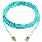 Eaton Tripp Lite Series 10Gb Duplex Multimode 50/125 OM3 OFNP Fiber Patch Cable (LC/LC) - Aqua, 10 m (32.8 ft.), TAA — N820-10M-TAA