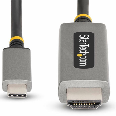 StarTech.com 6ft (2m) USB-C to HDMI Adapter Cable, 8K 60Hz, 4K 144Hz, HDR10, USB Type-C to HDMI 2.1 Converter, USB-C/USB4/TB3/4 Compatible — 135B-USBC-HDMI212M