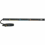 Eaton 3-Phase Metered Input Rack PDU G4, 120/208V, 42 Outlets, 24A, 8.6kW, L21-30 Input, 10 ft. Cord, 0U Vertical — EVMI2130X