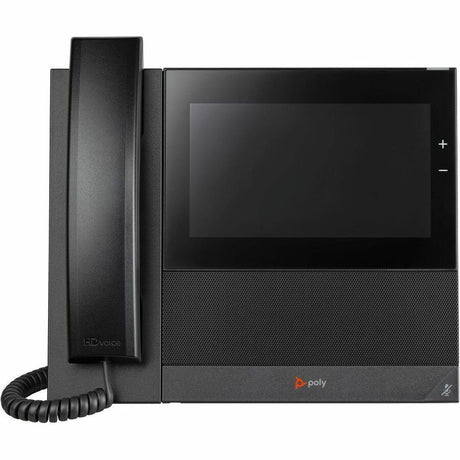 Poly CCX 600 IP Phone - Corded - Corded/Cordless - Wi-Fi, Bluetooth - Desktop - Black — 82Z84AA