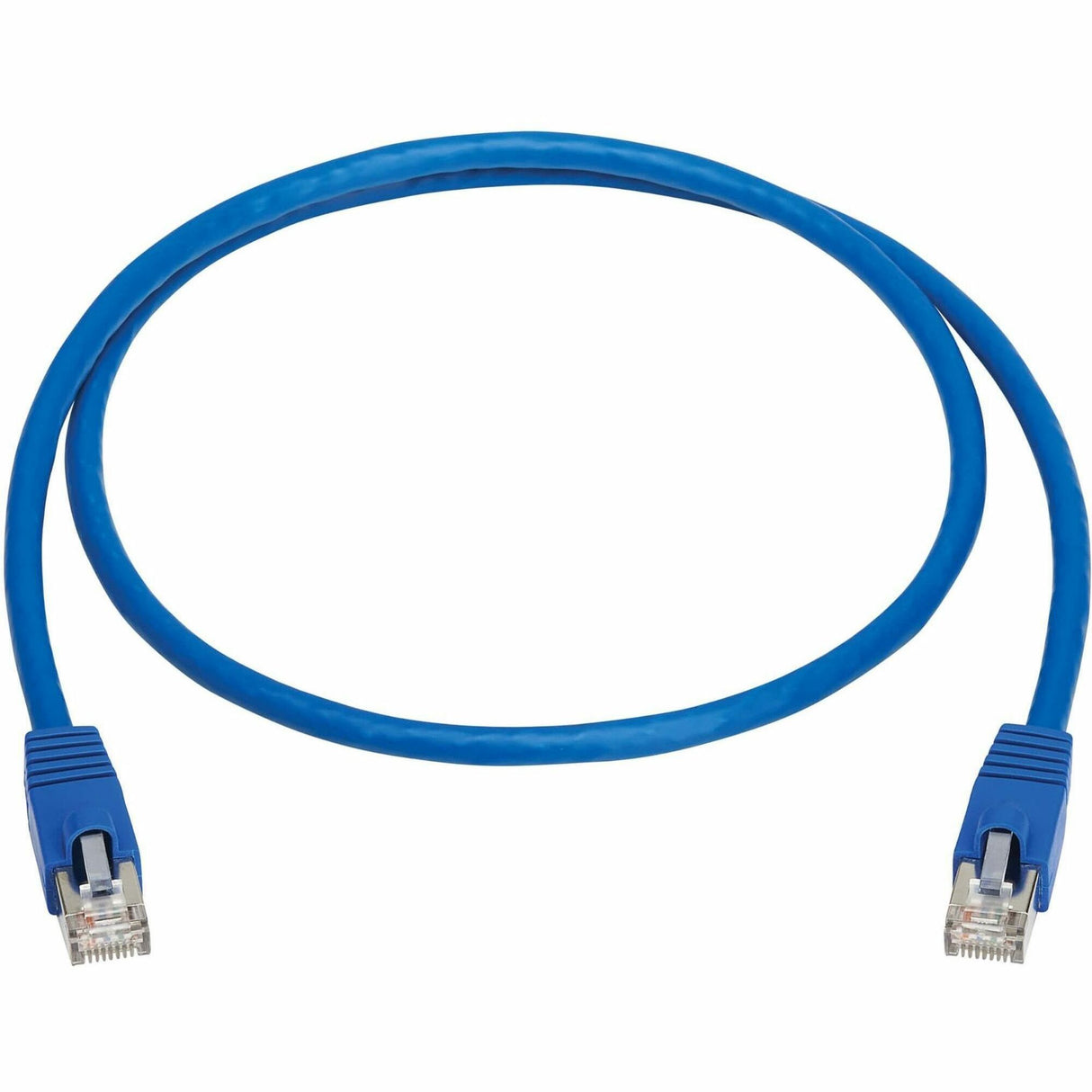 Eaton Tripp Lite Series Cat8 40G Snagless SSTP Ethernet Cable (RJ45 M/M), PoE, Blue, 3 ft. (0.9 m) — N272-F03-BL
