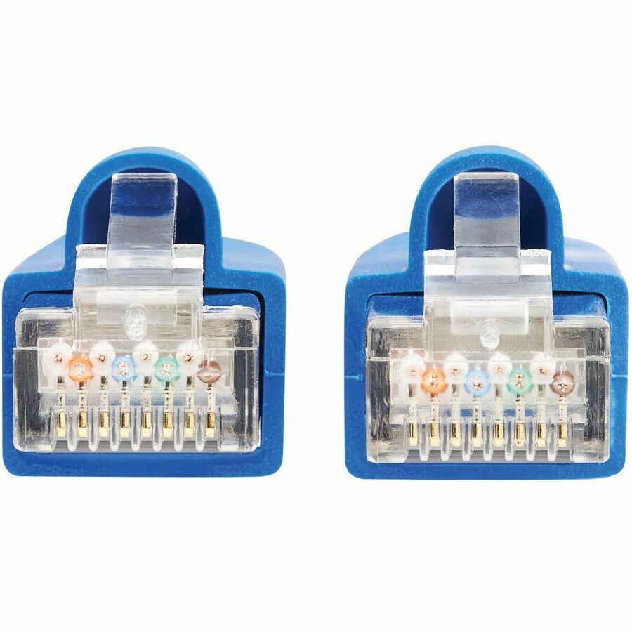 Eaton Tripp Lite Series Cat8 40G Snagless SSTP Ethernet Cable (RJ45 M/M), PoE, Blue, 3 ft. (0.9 m) — N272-F03-BL