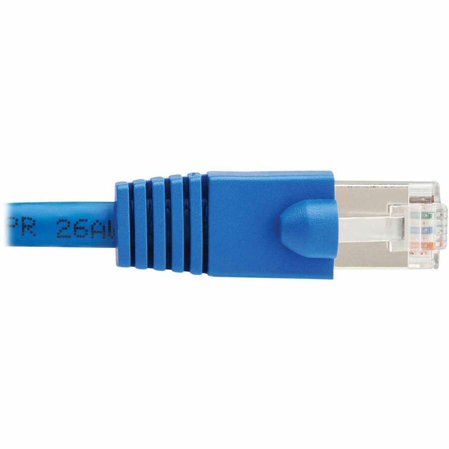 Eaton Tripp Lite Series Cat8 40G Snagless SSTP Ethernet Cable (RJ45 M/M), PoE, Blue, 3 ft. (0.9 m) — N272-F03-BL