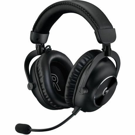 Logitech G PRO X 2 LIGHTSPEED Wireless Gaming Headset, Detachable Boom Mic, 50mm Graphene Drivers, DTS:X Headphone 2.0-7.1 Surround, Bluetooth/USB/3.5mm Aux, for PC, PS5, PS4, Nintendo Switch, Black — 981-001262
