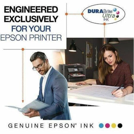 Epson DURABrite Original Extra High Yield Inkjet Ink Cartridge - Black, White Pack — T12J120