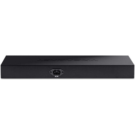 TRENDnet 16-Port Gigabit PoE+ Switch, 16 x Gigabit PoE+ Ports, 246W PoE Power Budget, 32 Gbps Switching Capacity, Desktop Switch, Ethernet Network Switch, Metal, Lifetime Protection, Black, TPE-TG160g