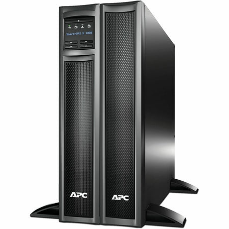 APC Smart-UPS X, Line Interactive, 1000VA, Rack/tower convertible 2U, 120V, 8x 5-15R NEMA, SmartConnect port+NMC, Extended runtime — SMX1000CNC