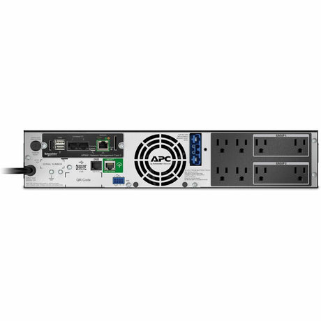 APC Smart-UPS X, Line Interactive, 1000VA, Rack/tower convertible 2U, 120V, 8x 5-15R NEMA, SmartConnect port+NMC, Extended runtime — SMX1000CNC