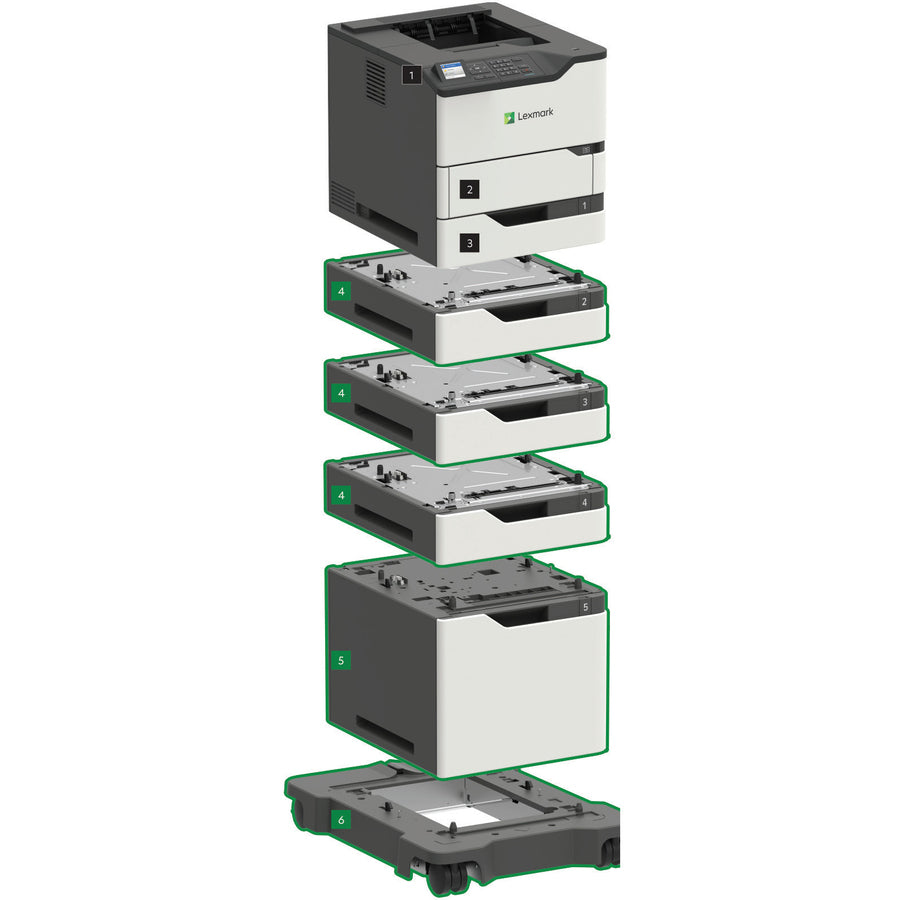 Lexmark MS820 MS823dn Desktop Laser Printer - Monochrome — 50GT200