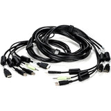 Vertiv Avocent USB Keyboard and Mouse, Dual HDMI and Audio Cable, 10 ft. for Vertiv Avocent SV and SC Series Switches — CBL0117