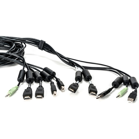 Vertiv Avocent USB Keyboard and Mouse, Dual HDMI and Audio Cable, 10 ft. for Vertiv Avocent SV and SC Series Switches — CBL0117