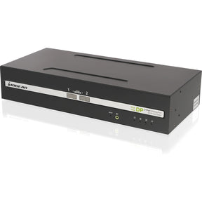 IOGEAR 2-Port Dual View DisplayPort KVM Switch w/Audio — GCS1422TAA4