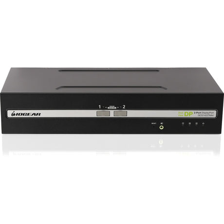 IOGEAR 2-Port Dual View DisplayPort KVM Switch w/Audio — GCS1422TAA4