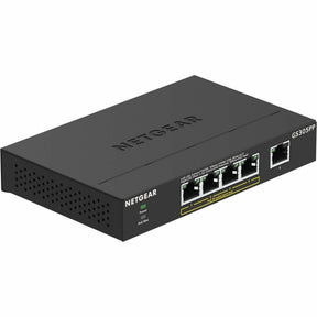 Netgear 5-Port Gigabit Ethernet SOHO Unmanaged Switch with 4 Ports PoE+ (83W) — GS305PP-300NAS