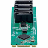 StarTech.com 4-Port M.2 to SATA Adapter Card, M.2 PCIe 3.0 to SATA HDD/SSD Expansion Card for Windows/macOS/Linux — 4P-SATA-M2-ADAPTER