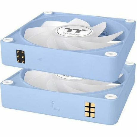 Thermaltake CT140 EX Reverse ARGB Sync PC Cooling Fan Hydrangea Blue (3-Fan Pack) - 3 Pack — CL-F199-PL14BU-A