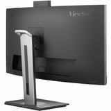 ViewSonic VG3457CV 34 Inch Ultrawide QHD 1440p Curved Video Conferencing Docking Monitor with Windows Hello Compatible IR Webcam, Advanced Ergonomics, and 100W USB C for Home and Office — VG3457CV