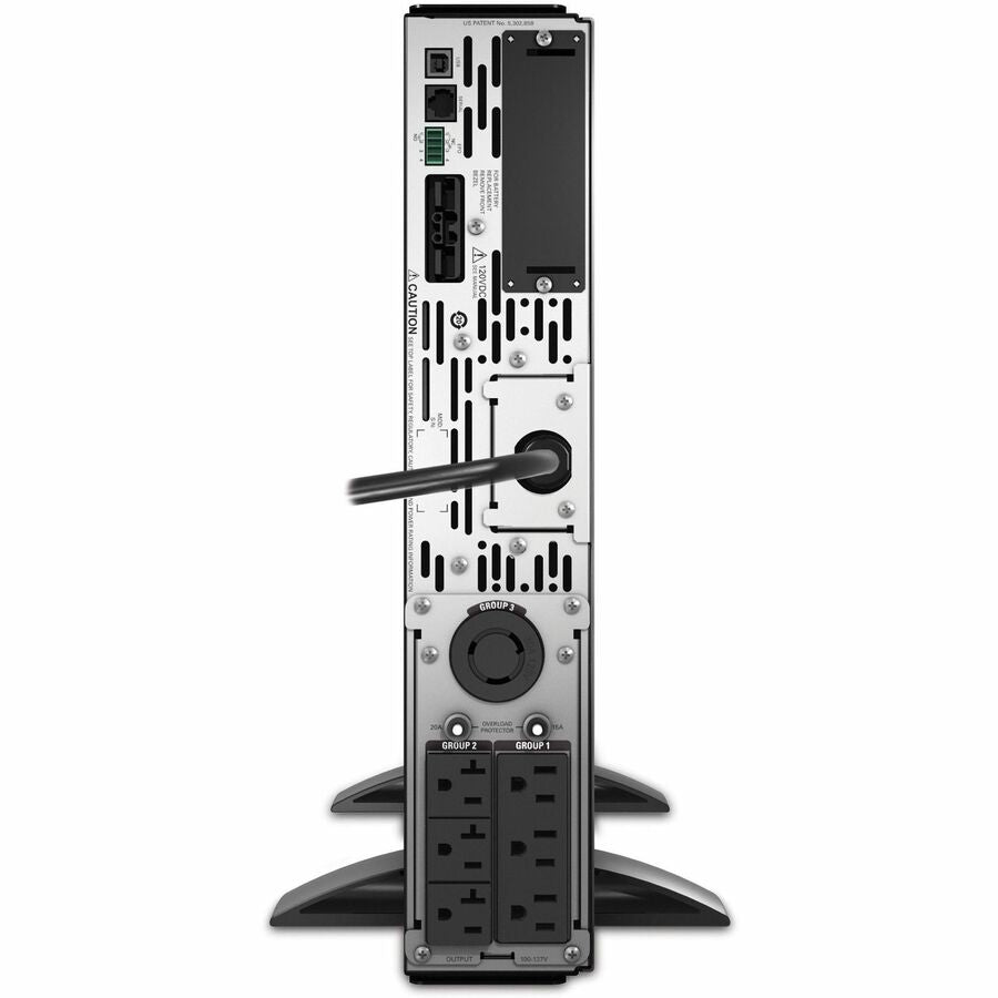 APC Smart-UPS X, Line Interactive, 3kVA, Rack/tower convertible 2U, 100V-127V, 3x 5-15R+3x 5-20R+1x L5-30R NEMA, SmartSlot, Extended runtime [TAA] — SMX3000RMLVUS