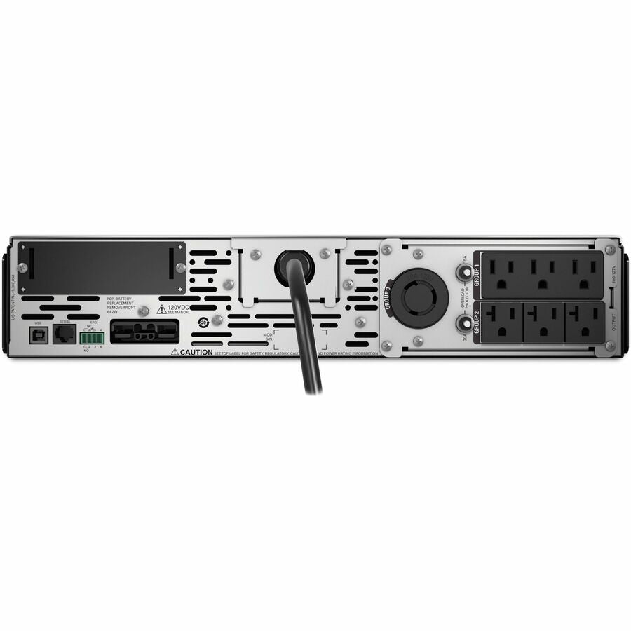 APC Smart-UPS X, Line Interactive, 3kVA, Rack/tower convertible 2U, 100V-127V, 3x 5-15R+3x 5-20R+1x L5-30R NEMA, SmartSlot, Extended runtime [TAA] — SMX3000RMLVUS