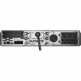 APC Smart-UPS X, Line Interactive, 3kVA, Rack/tower convertible 2U, 100V-127V, 3x 5-15R+3x 5-20R+1x L5-30R NEMA, SmartSlot, Extended runtime [TAA] — SMX3000RMLVUS