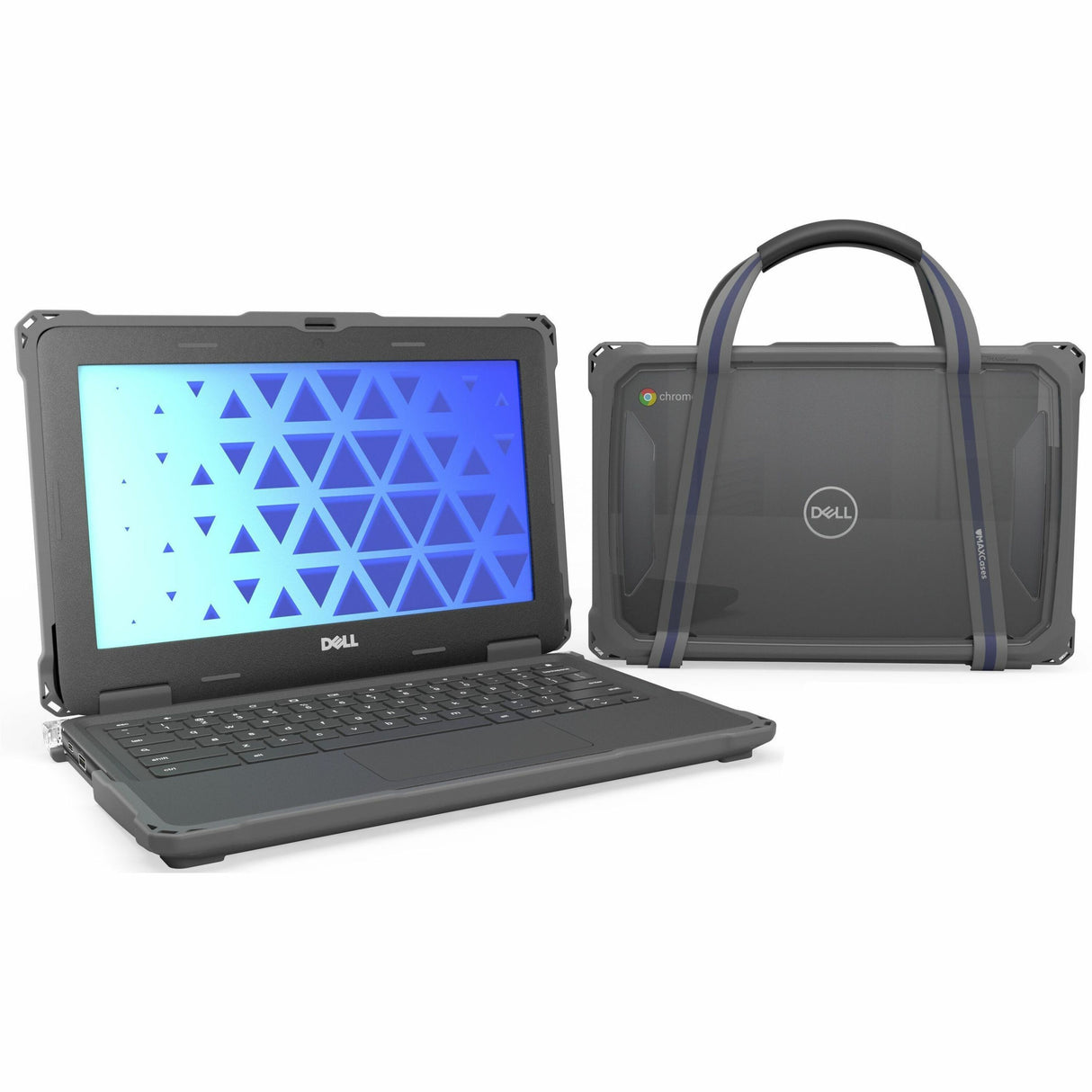 Extreme Shell-F3 Slide Case for Dell 3100/3110/3120 Chromebook Clamshell 11.6" (Gray) — DLESF33110CGRY