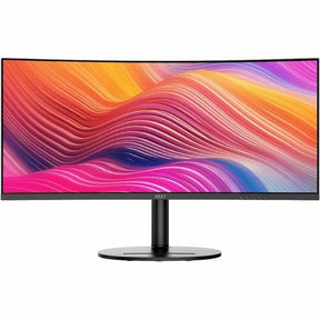 MSI Modern MD342CQP 34" Class UW-QHD Curved Screen LCD Monitor - 21:9 - Black, White — ModernMD342CQP