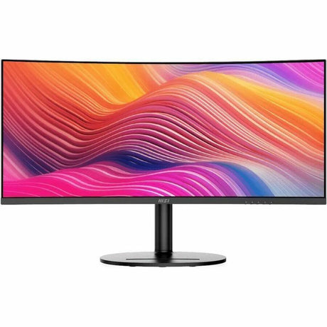 MSI Modern MD342CQP 34" Class UW-QHD Curved Screen LCD Monitor - 21:9 - Black, White — ModernMD342CQP