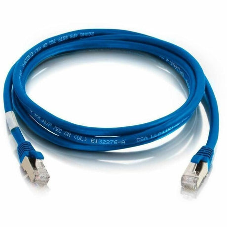 C2G-6ft Cat6a Snagless Shielded (STP) Network Patch Cable - Blue — CG00677