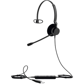 Jabra BIZ 2300 USB MS Wired Mono Headset — 2393-823-109