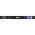 Eaton ATS rack PDU, 1U, (2) 5-15P input, 1.44 kW max, 120V, 12A, 10 ft cord, Single-phase, Outlets: (10) 5-15R — EATS115
