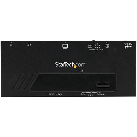 StarTech.com 2 Port HDMI Switch w/ Automatic and Priority Switching - 1080p — VS221HDQ